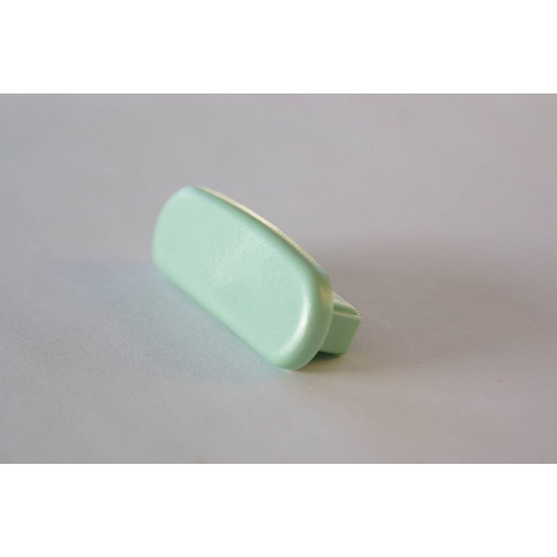 End cap for plastic handrail for 40x8mm, stratos green