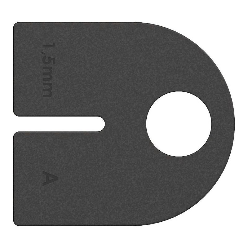 Gummi für Mod. 32, Blech 1,5mm