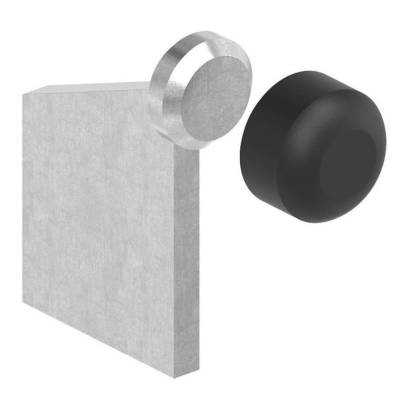 Torendpuffer, Ø 42mm, V2A