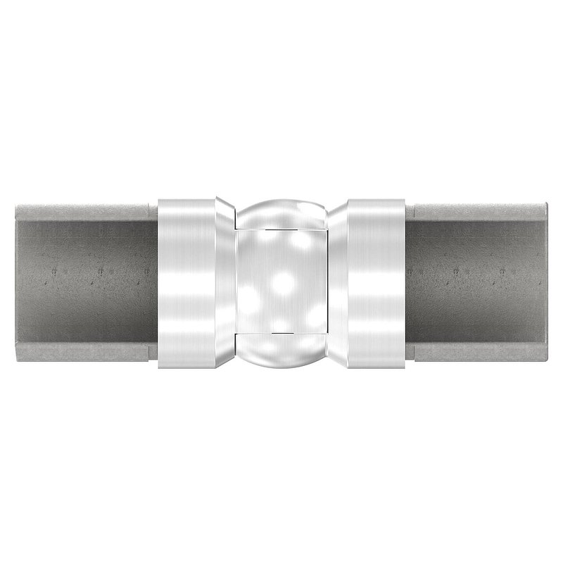 Gelenkverbinder für LED-Nutrohr 42,4mm, V2A