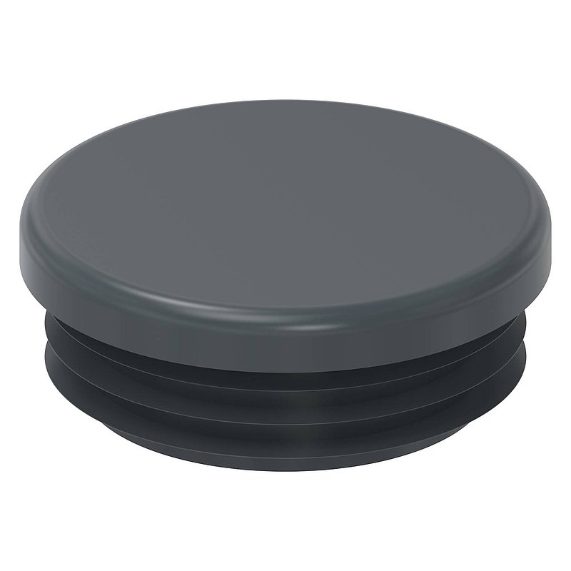 Kunststoffkappe für Rundrohr 42,4mm