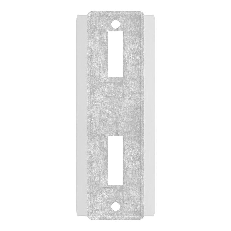 Counter case, for sliding gates, 78x65x172mm, W: 40mm, AISI304