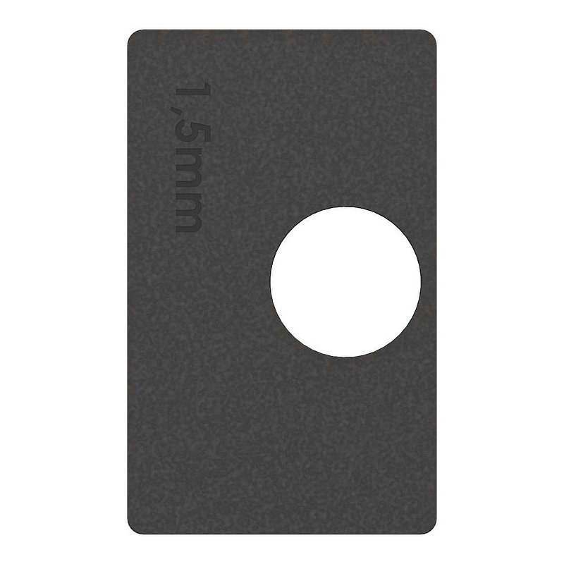 Gummi für Mod. 27, Blech 1,5mm
