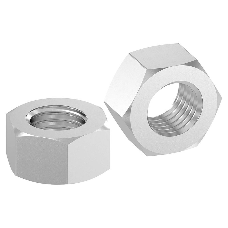Hexagon nut M20, DIN 934, AISI304