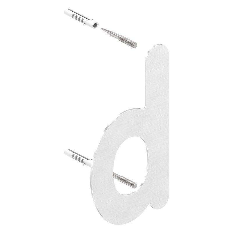 Numéro de maison d - "petit", V2A