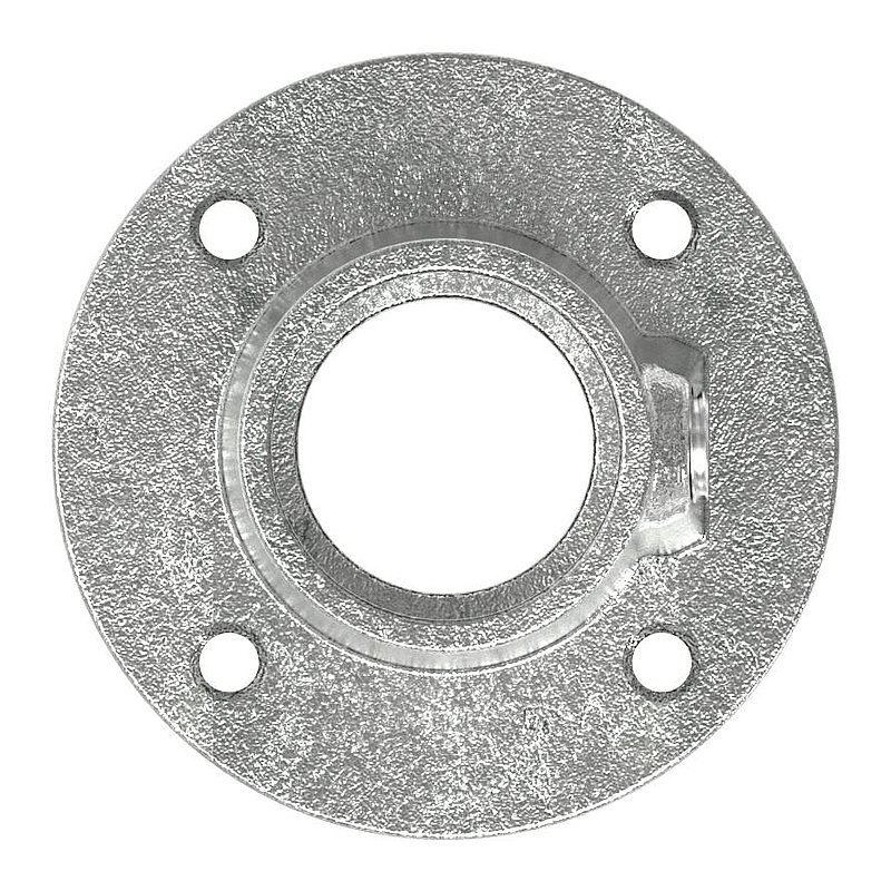 Wandhalter mit 4 Bohrungen, für Rohr Ø 48,3mm
