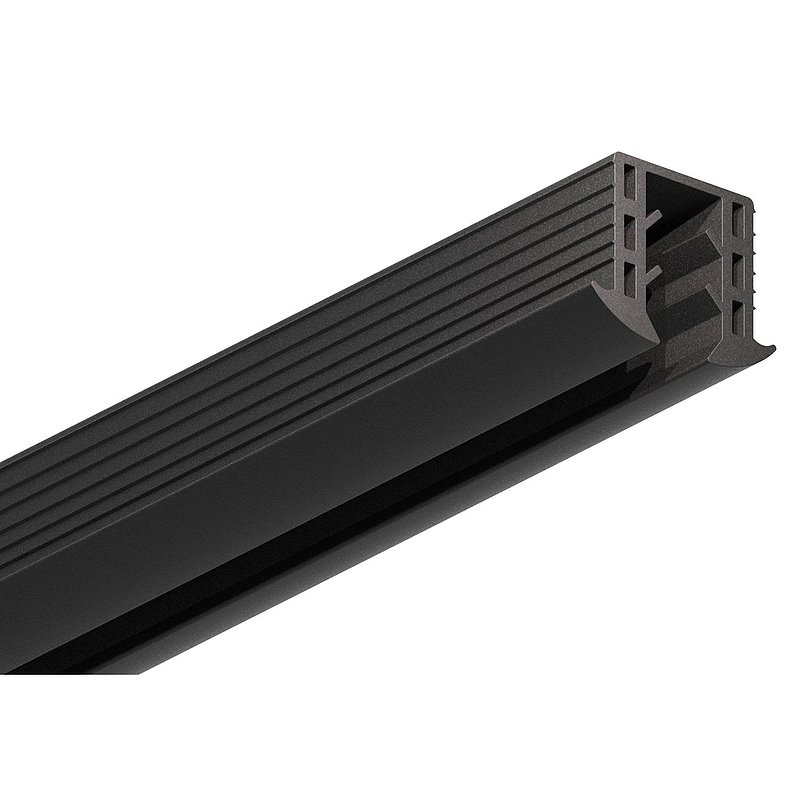Wedge seal for glass 8.00 - 10.76mm, for groove 24x24mm, 6m