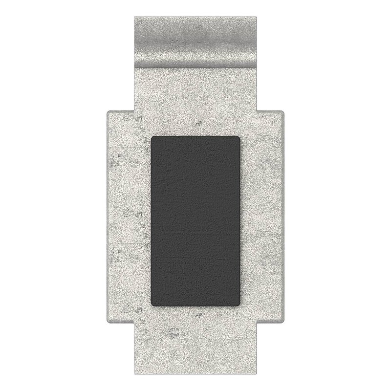 Sicherungsplatte für Mod. 14 , V4A