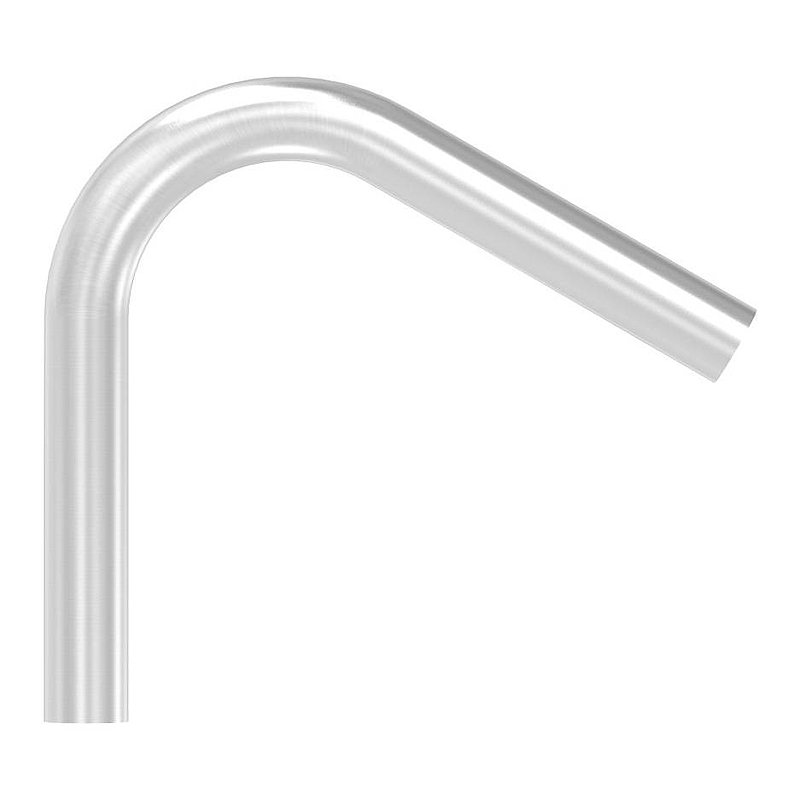 Tube bend 120°, made from 42.4x2.5mm tube, AISI304