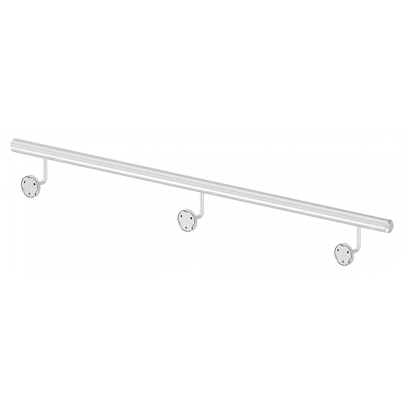 Handrail, ready to install, L: 1500mm, AISI304