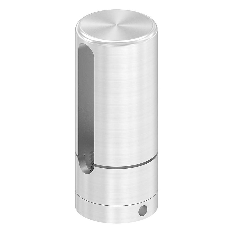Brenk, support de base pour barreaux plats 50x8mm, ALU