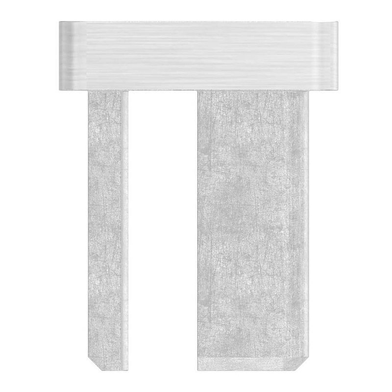 Capuchon à enfoncer, pour tube 30x20x2,0mm, V4A
