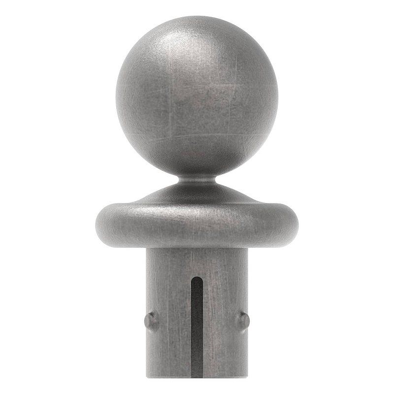 Iron ball knob for 33.7mm
