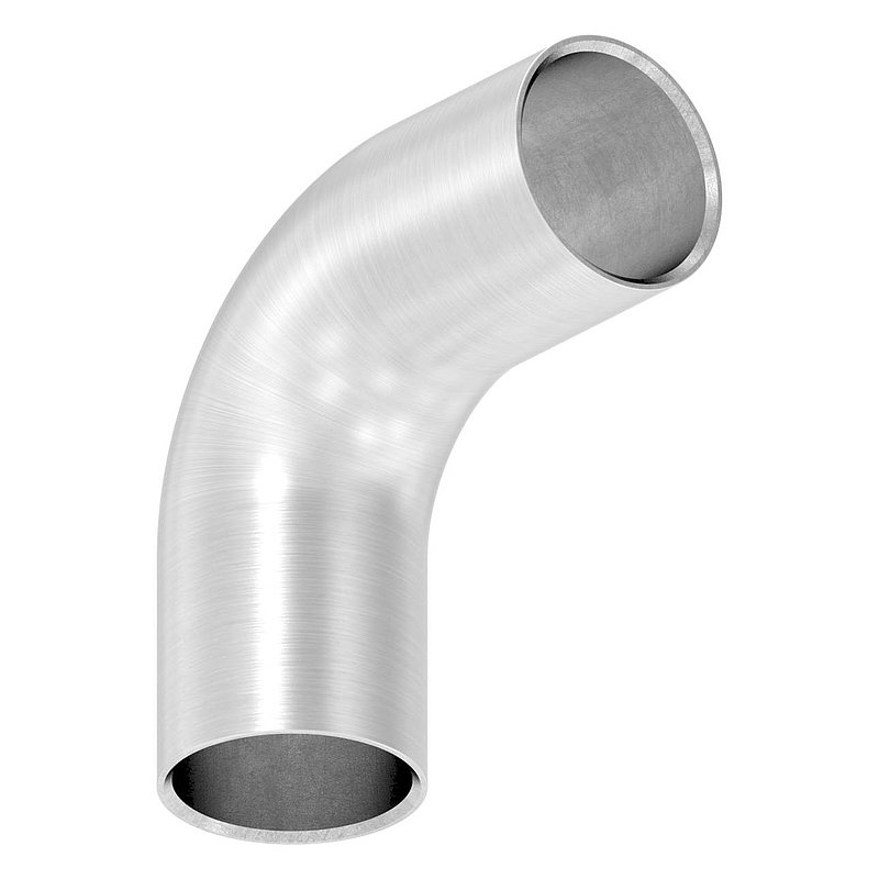 Round bar connector for Ø 14mm, 90°, AISI304