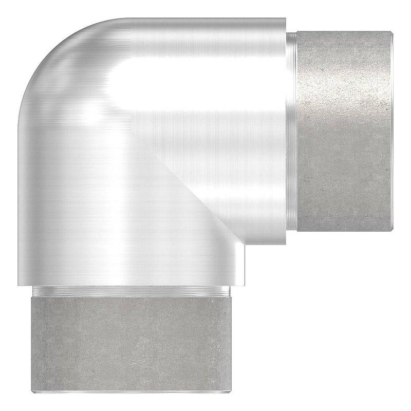 Tube coudé à 90° étroit, pour tube Ø 42,4x2,5mm, V2A
