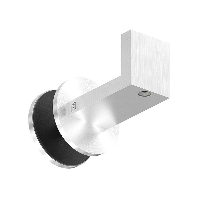 Sensa Design 1, flat connection, for mounting on glass, AISI304