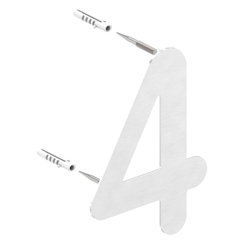 Numéro de maison 4 - "petit", V2A