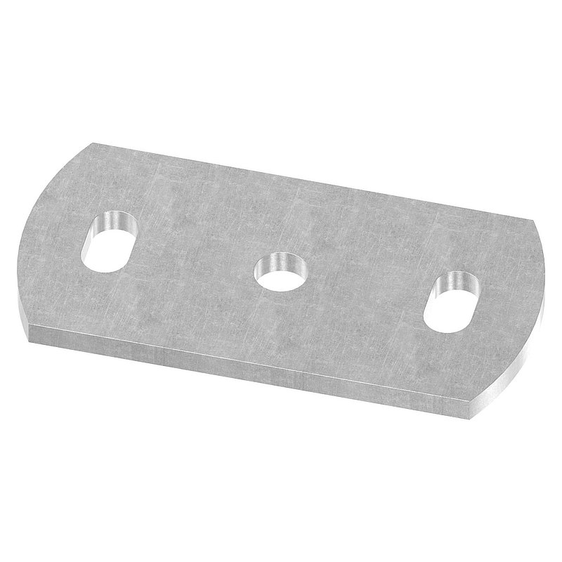 Plaque d'ancrage 120x60x6mm
