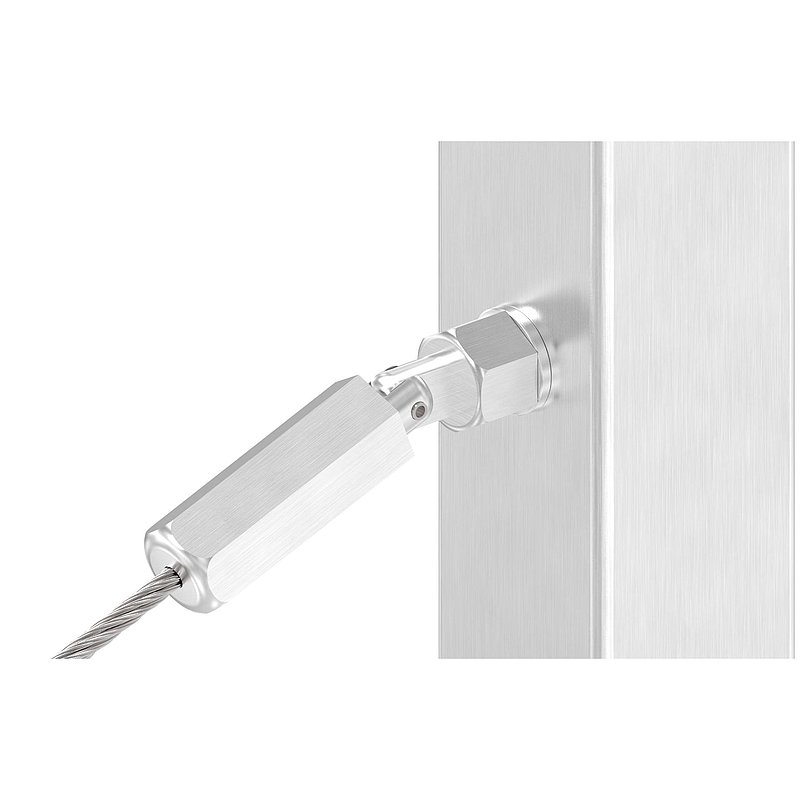Gewindeterminal zur Selbstmontage, Seil 4mm, V2A