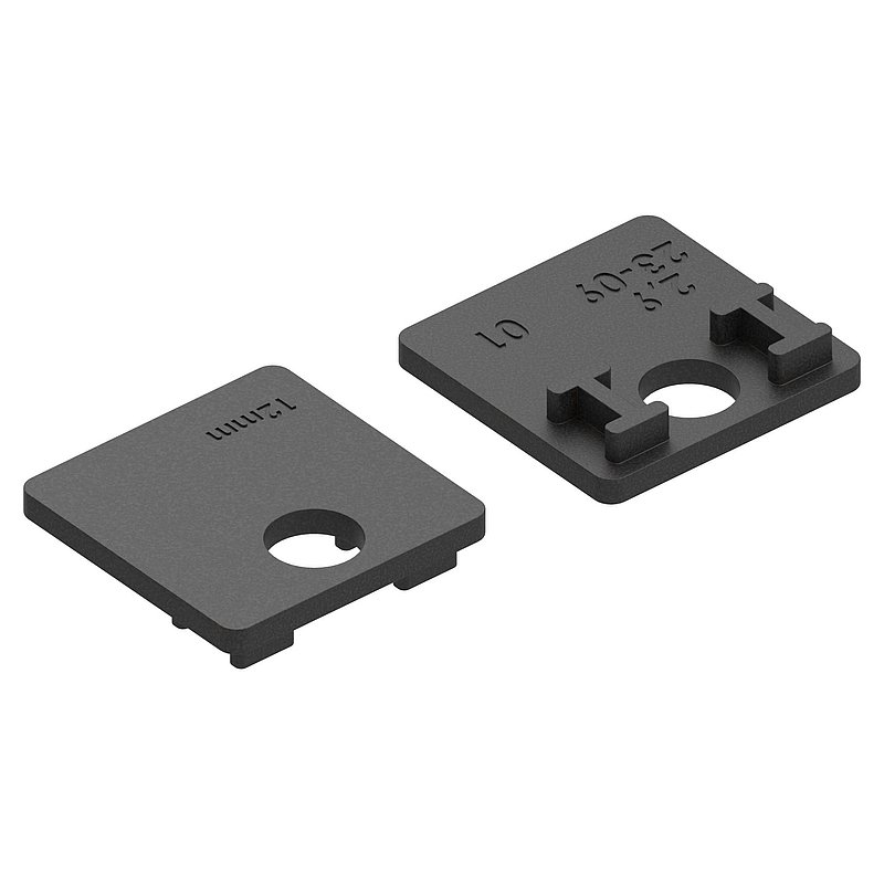 1 Paar Gummi für Mod. 36, für ESG-Glas 12mm