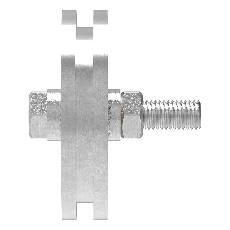 Galet pour porte coulissante avec rainure en U