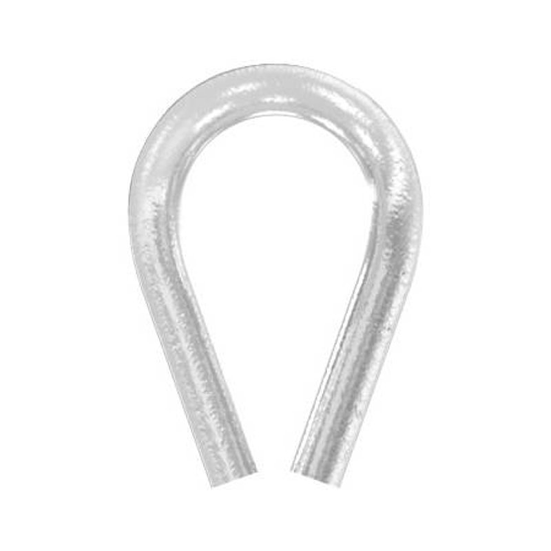 Cosse coeur pour câble 2mm, V4A