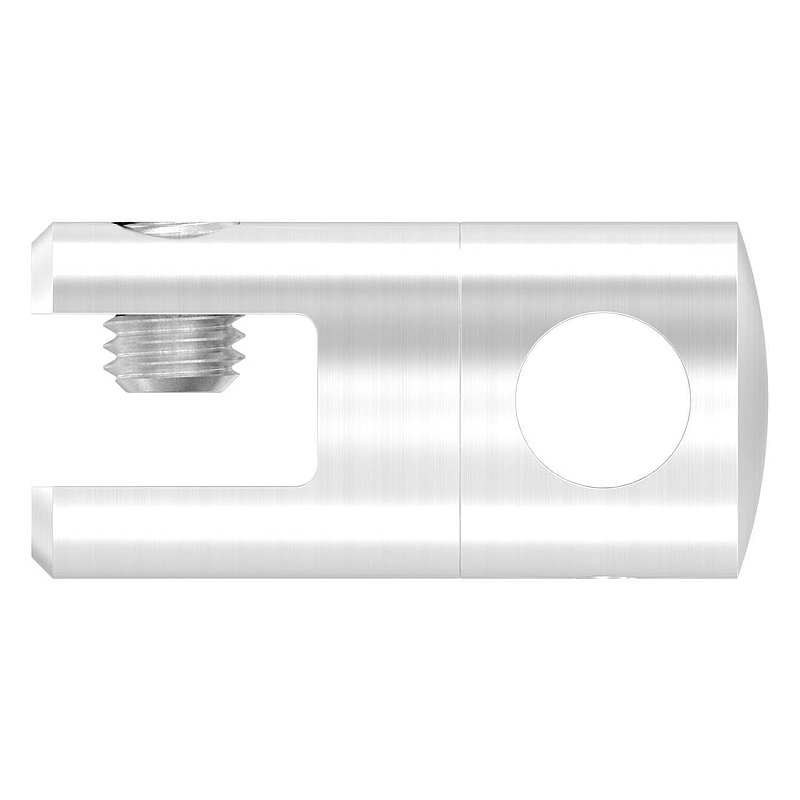 Plate holder with 12.2 mm hole, AISI304