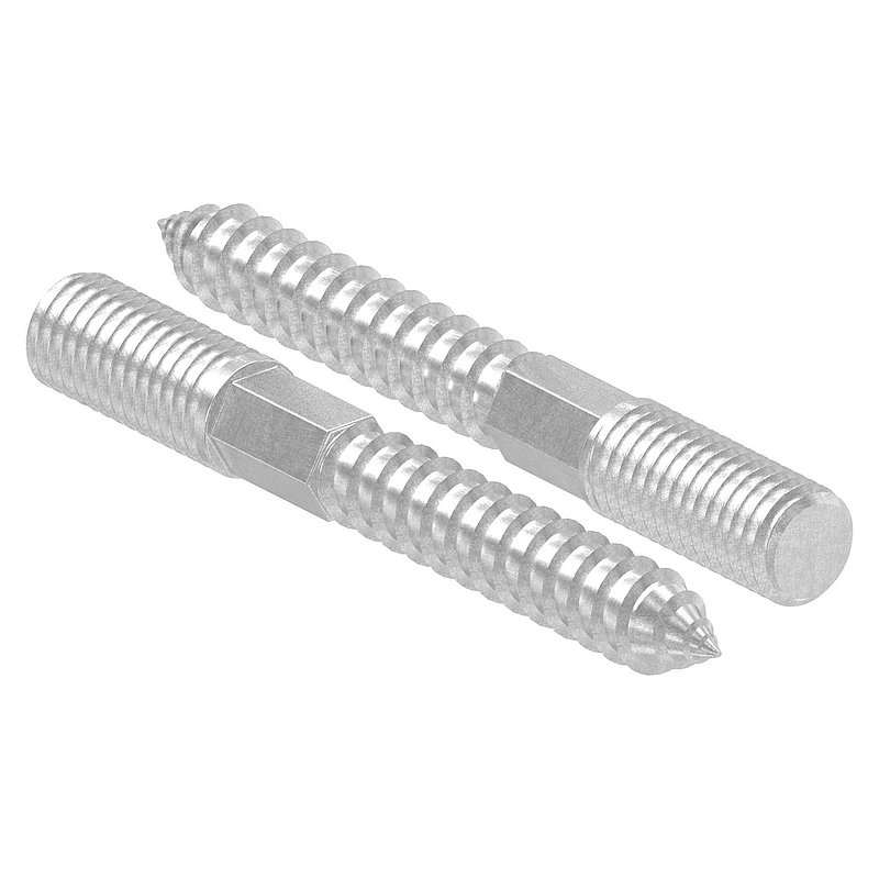 Stockschraube M10x80mm, V2A