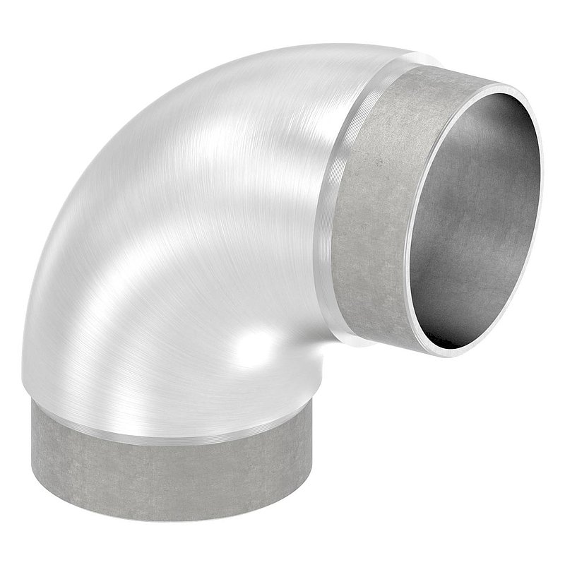 Rohrbogen 90°, für Rohr 60,3x2,0mm, V2A