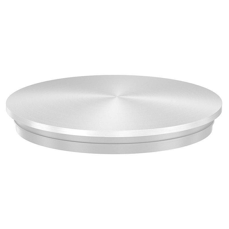 Rohrabschlussstopfen, für Rohr 48,3x2,0mm, V2A