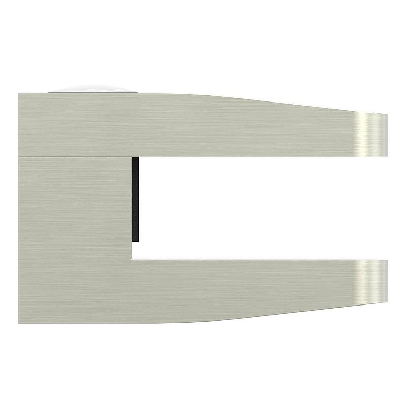 Pince à verre modèle 14, jonction: droite, aspect inox brossé