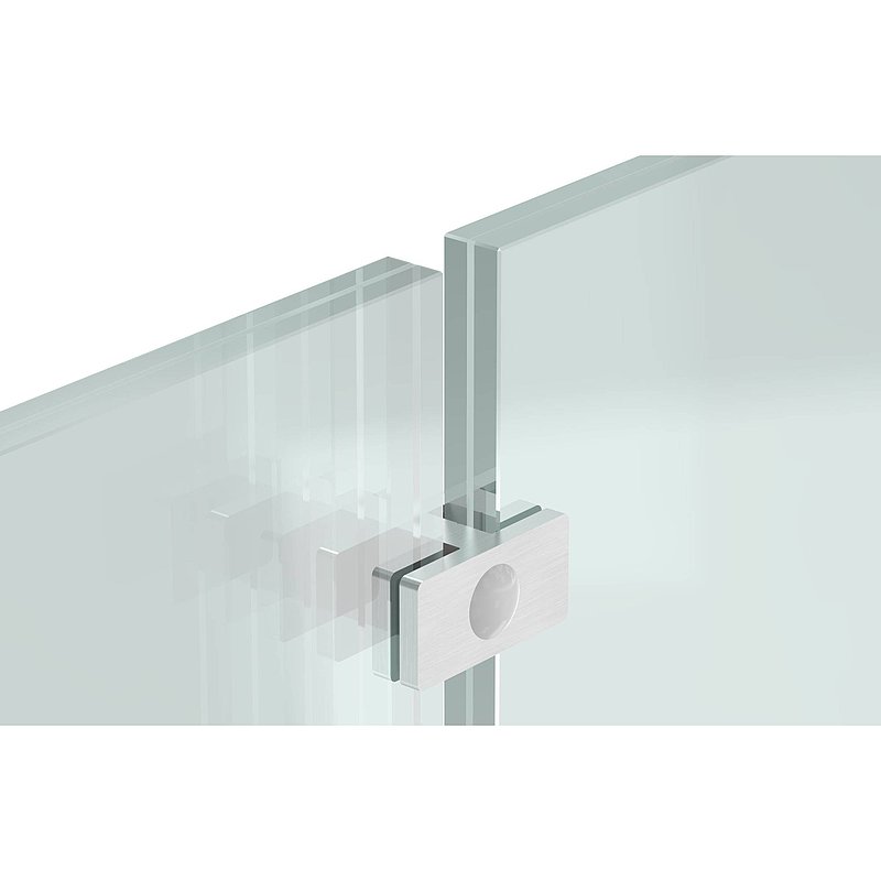 Glasausrichter für Ganzglasgeländer, für Glas 16,76 - 17,52mm