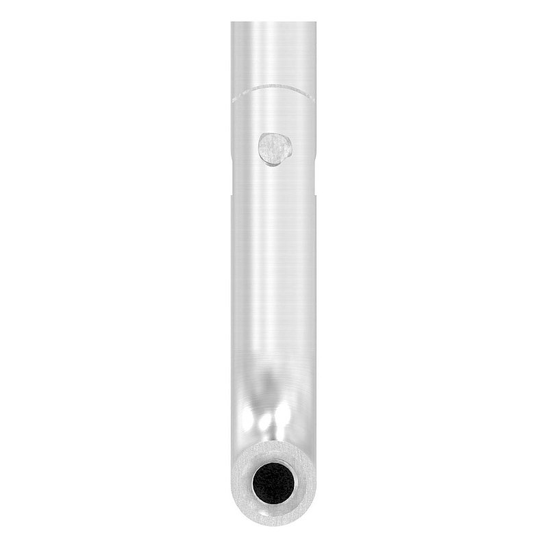 Bracket Ø 14mm, with joint, 90° bent, AISI304