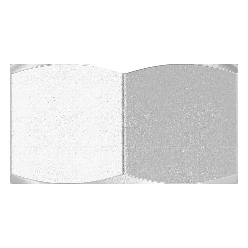 Écrou hexagonal M12 avec filetage à gauche, DIN 934, V2A