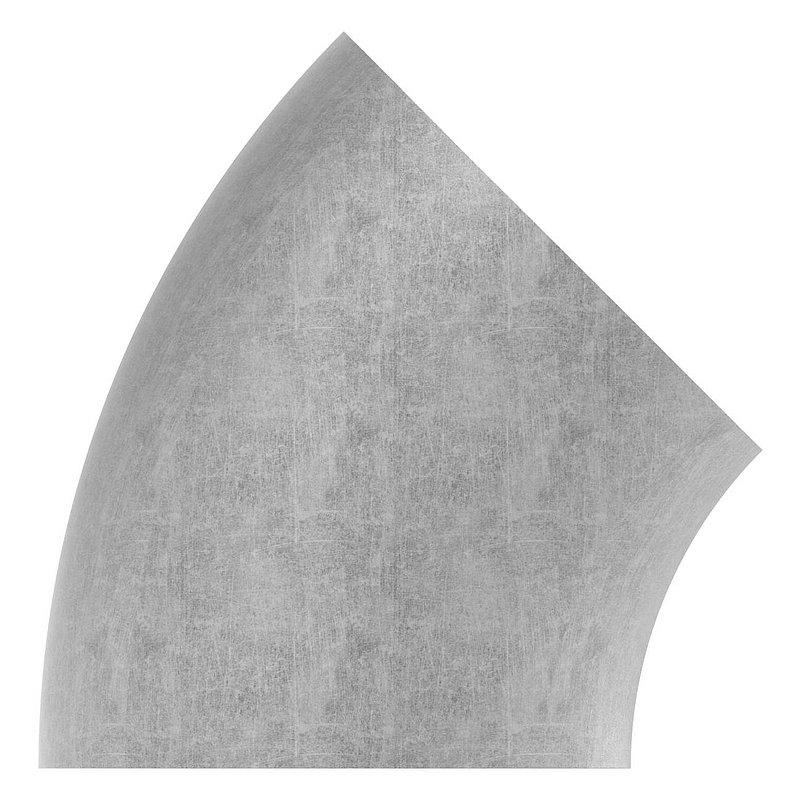 Coude à souder 45°, 60,3 x 2,9mm, 3D