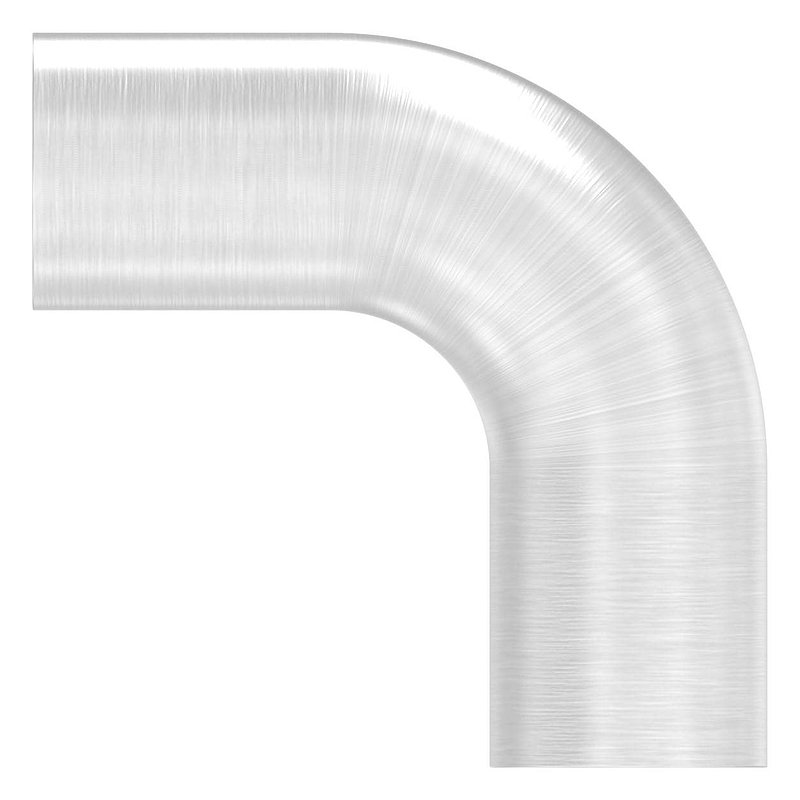 Round bar connector for Ø 12mm, 90°, AISI304