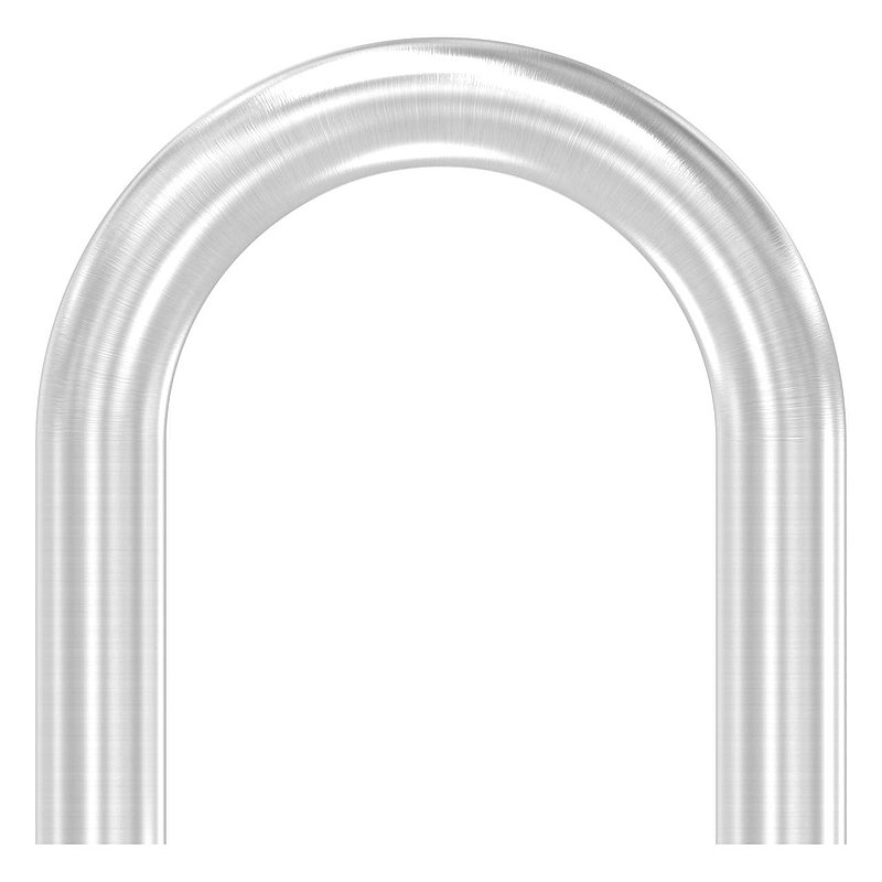 Tube bend 180°, made from 42.4x2.5mm tube, AISI304