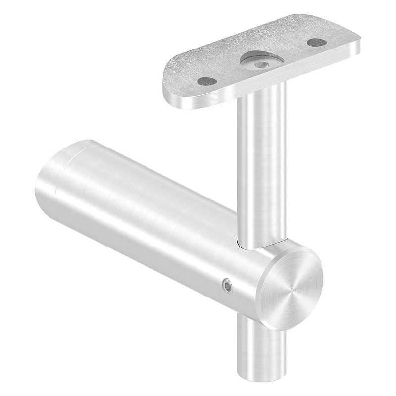 Handlaufhalter mit Handlaufanschlussplatte42,4mm, V2A