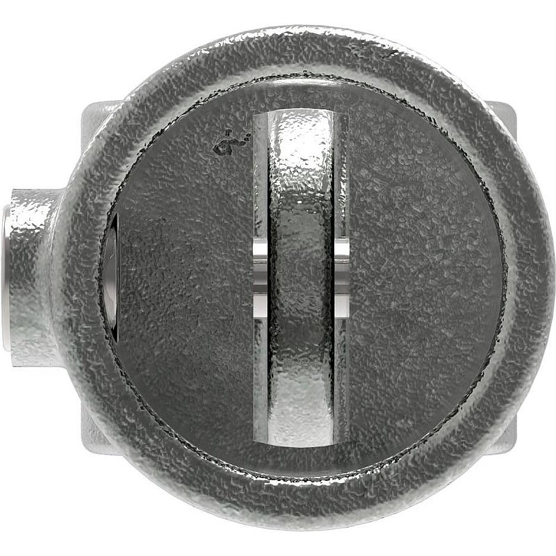 Pivot double, ajustable, 180°, pour tube Ø 42,4mm