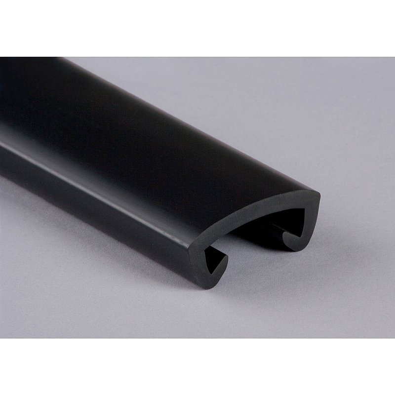 Kunststoffhandlauf für 40x8mm, schwarz