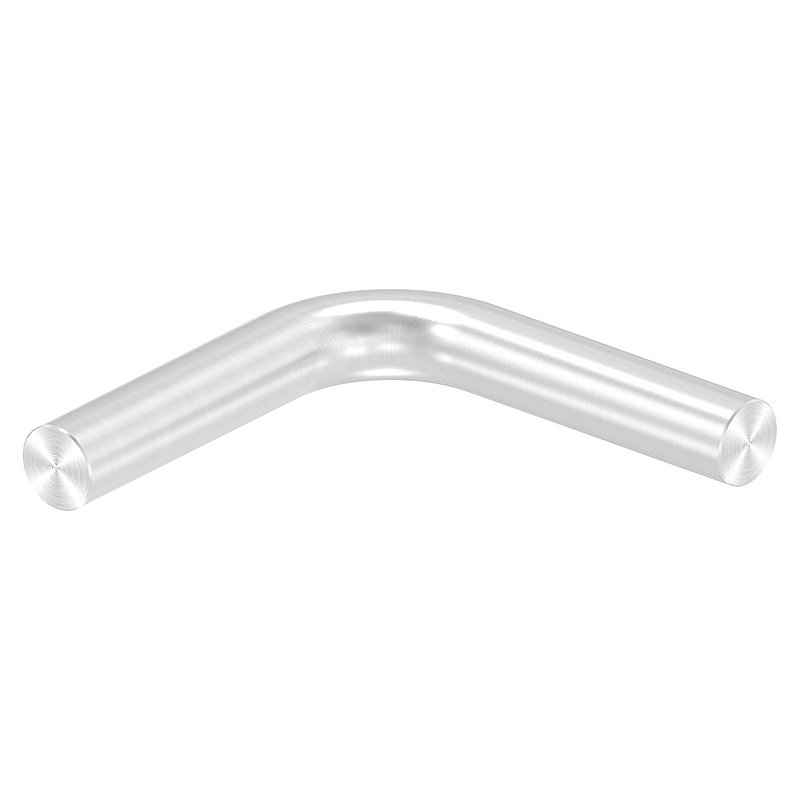 Bracket Ø 14mm, 90° bent, without thread, AISI304