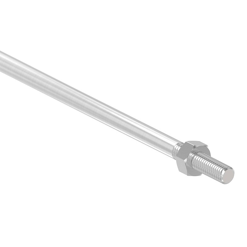 Barre de tension pour auvent en verre suspendu avec L: 1090mm, V4A