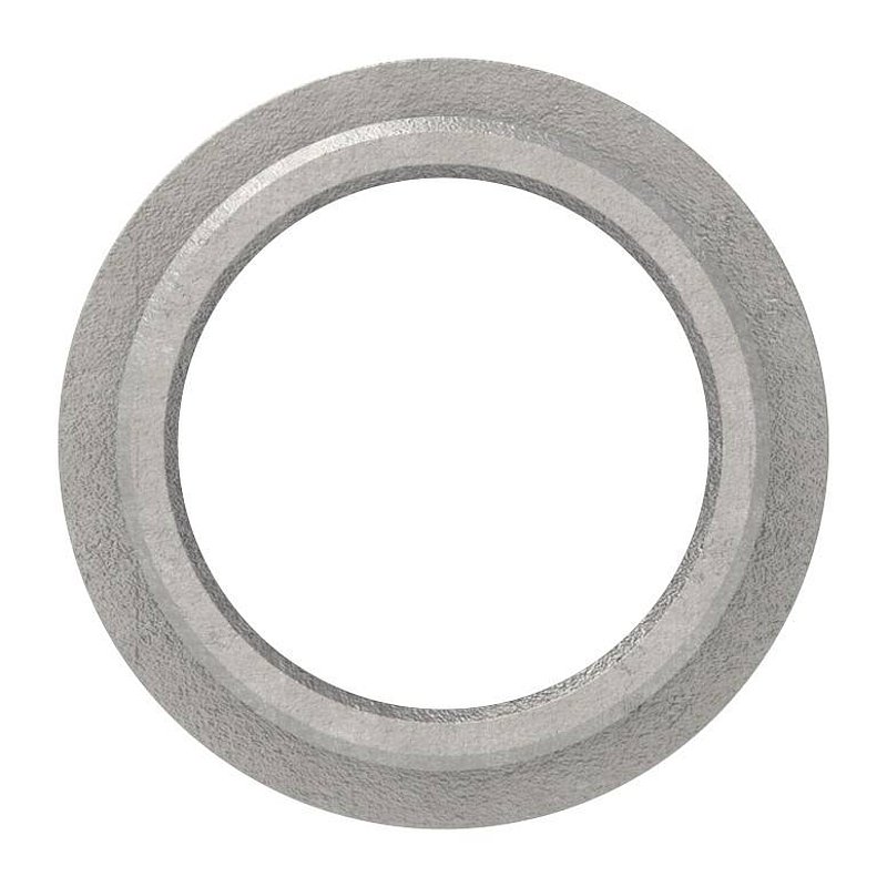 Connecting piece for tube 26.9x2.0mm, AISI304