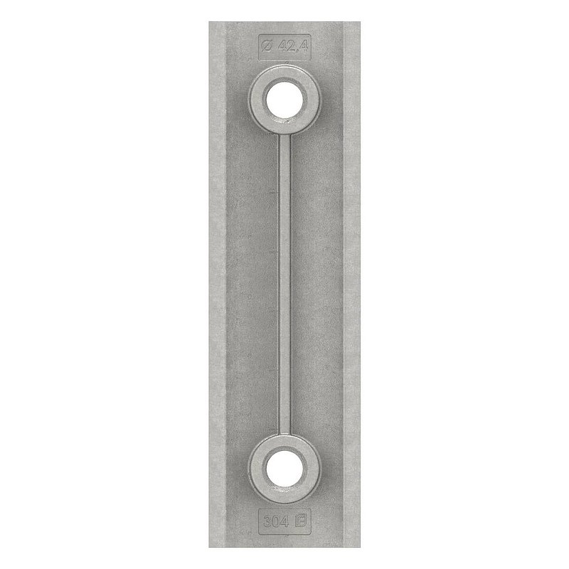 Verstärkungsplatte für Wandbefestigung 50132-240, V2A