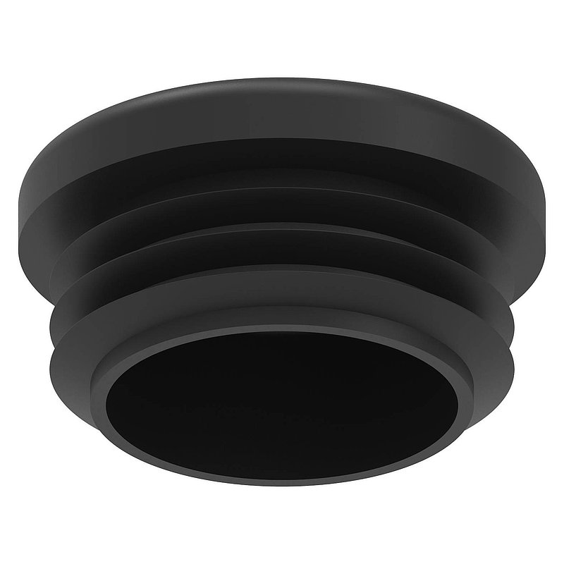 Kunststoffkappe für Rundrohr 33,7mm