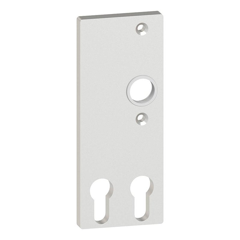 Zylinder-Langschild für zwei Profilzylinder