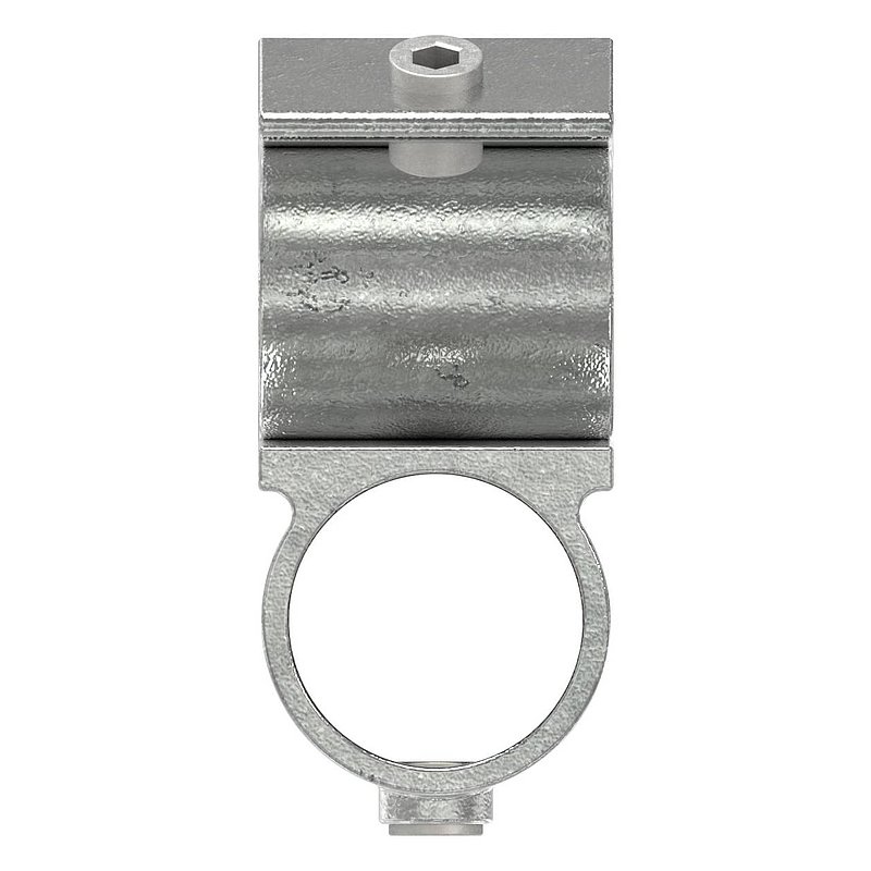 Raccord à pince en croix ouvert 90°, pour tube Ø 48,3mm