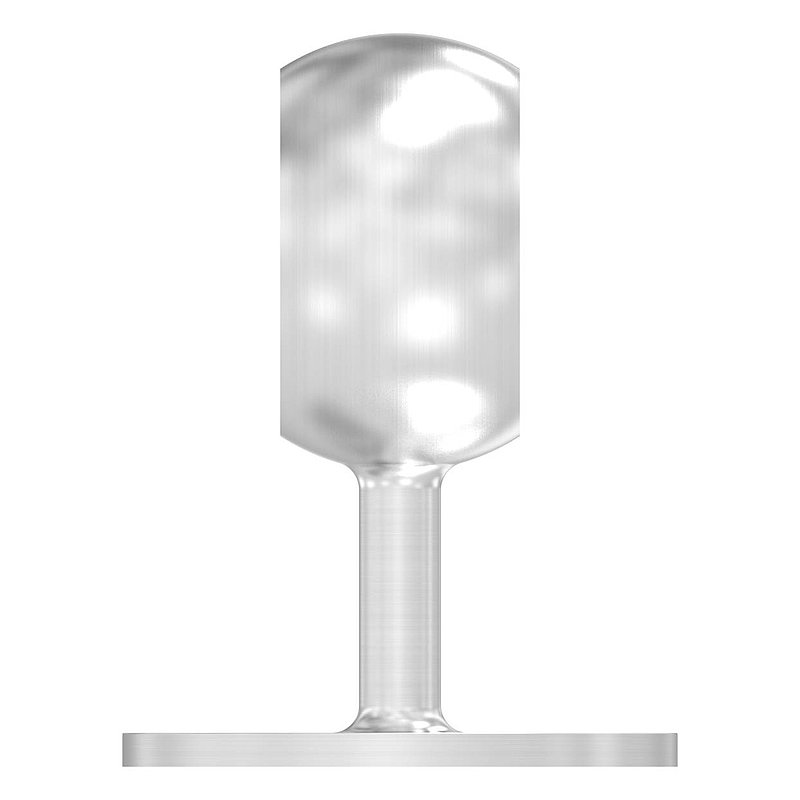 Tube holder, for tube 48.3 mm, AISI304