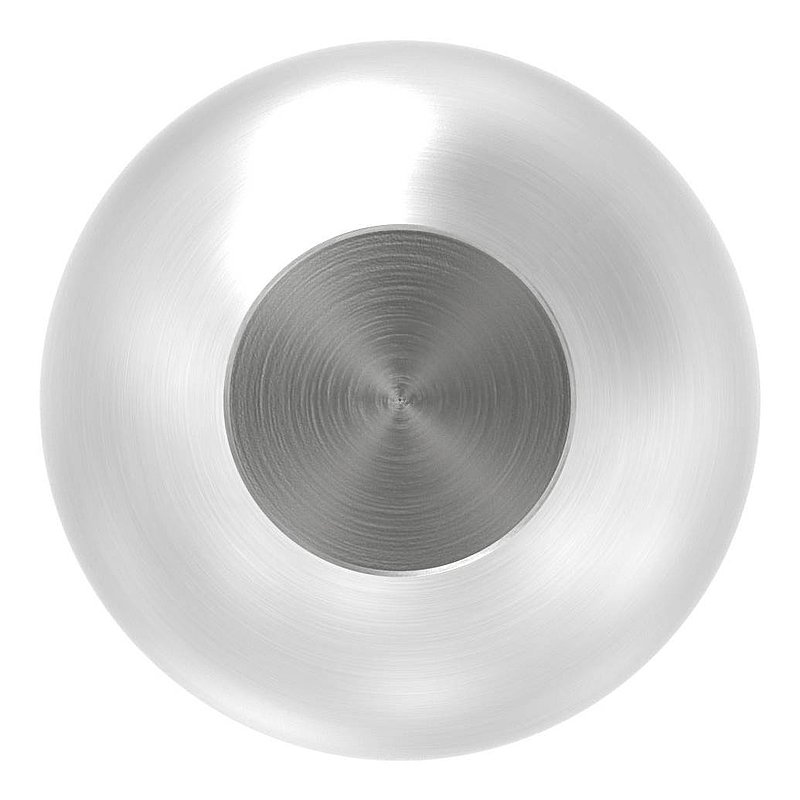 Vollkugel Ø 30mm mit Sackloch 14,2mm, V2A