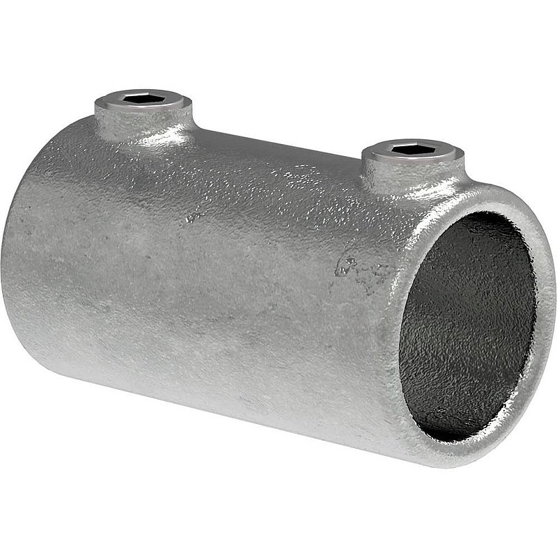 Connector, straight, for pipe Ø 48.3mm